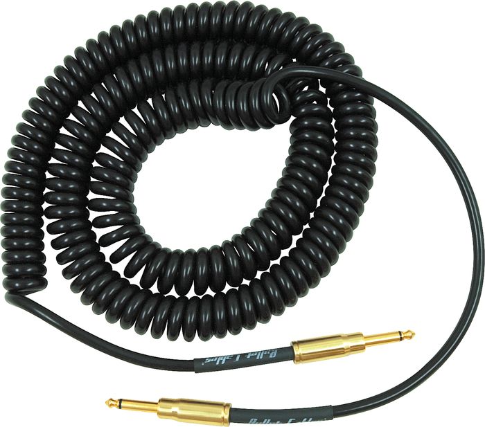 Bullet Cable&nbsp;Premium Vintage Coil Cable Straight-Straight Chrome Bullet Connectors&nbsp;&nbsp;