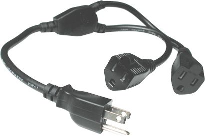Live Wire&nbsp;Balanced 3-Prong(M)-Dual Balanced(F) Power Cable&nbsp;&nbsp;