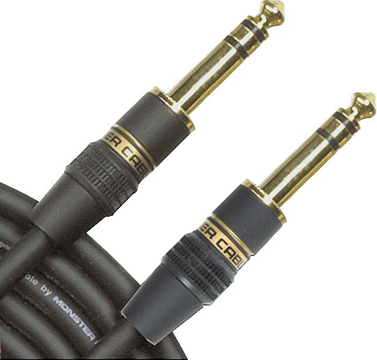 Monster Cable&nbsp;Studio Link 500 Interconnect TRS (M) - TRS (M)&nbsp;&nbsp;1 Meter