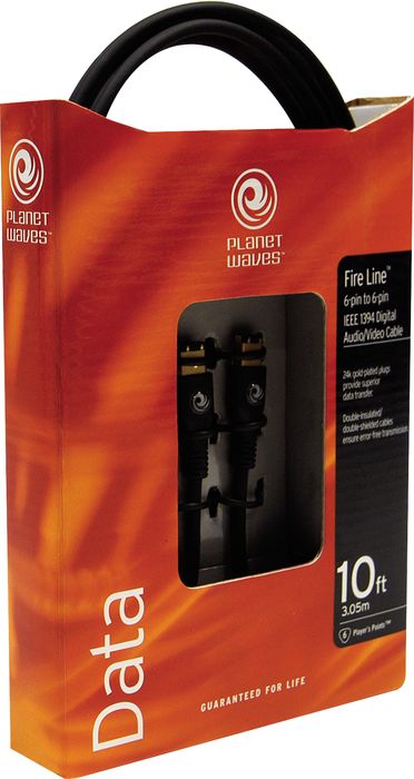 Planet Waves&nbsp;Fireline IEEE 1394 FireWire Cable&nbsp;&nbsp;