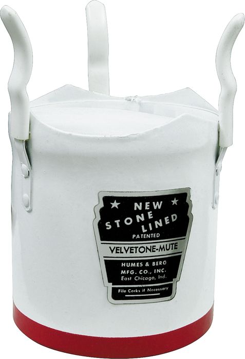 Humes & Berg&nbsp;108 Stonelined Velvet Tone Trumpet Mute&nbsp;&nbsp;4 Inch