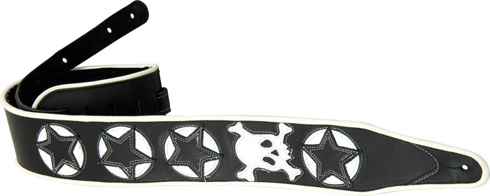 Jodi Head&nbsp;3rd Street Skull and Star Guitar Strap&nbsp;&nbsp;