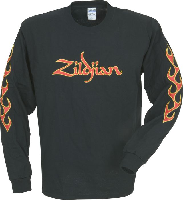 Zildjian&nbsp;Long-Sleeve Fire T-Shirt&nbsp;&nbsp;