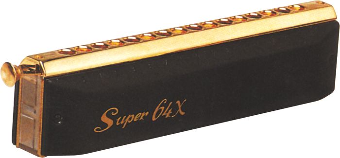 Hohner&nbsp;7584 Super 64X Chromatic Harmonica&nbsp;&nbsp;