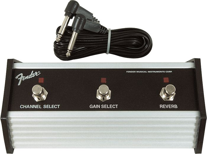 Fender&nbsp;3-Button Channel Gain Reverb Footswitch&nbsp;&nbsp;