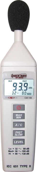 Galaxy Audio&nbsp;CM-140 Check Mate SPL Meter&nbsp;&nbsp;