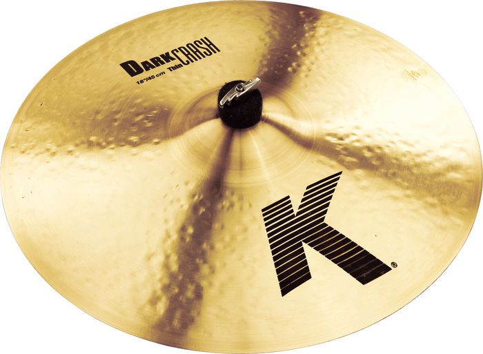 Zildjian&nbsp;K Dark Thin Crash Cymbal&nbsp;&nbsp;18 Inches