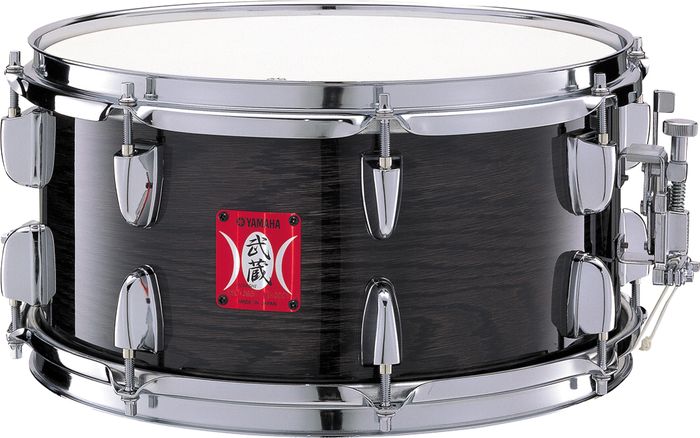 Yamaha&nbsp;Musashi Oak Snare Drum&nbsp;See-Through Black Oak&nbsp;6x12