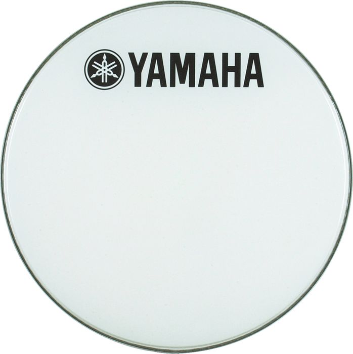 Yamaha&nbsp;Marching Bass Drum Head with Fork Logo&nbsp;&nbsp;