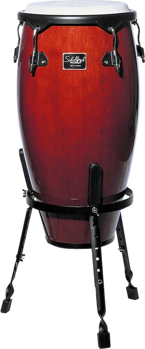 Schalloch&nbsp;Tumba with Stand&nbsp;Wine Red&nbsp;12 Inches