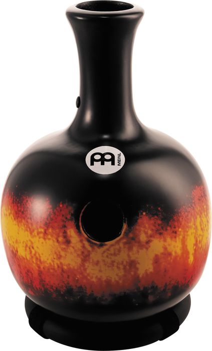 Meinl Fiberglass Ibo Drum - Long Neck Black/Red