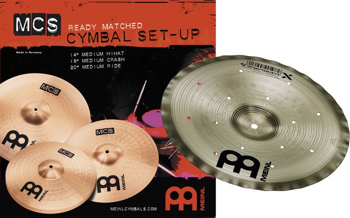 Meinl&nbsp;MCS Cymbal Pack with Free Filter China&nbsp;&nbsp;