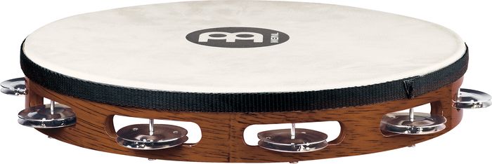Meinl&nbsp;Headed Wood Tambourine - Single Row&nbsp;&nbsp;