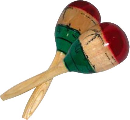 Cannon Percussion Wood Maracas