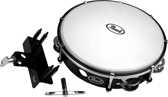 Pearl Mounted Tombourine Effect Drum