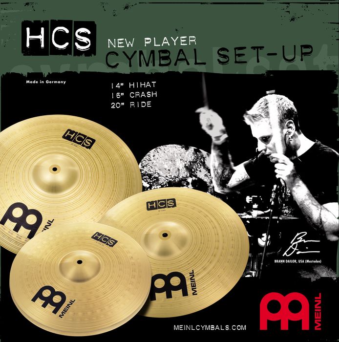 Meinl&nbsp;HCS New Player Cymbal Setup&nbsp;&nbsp;