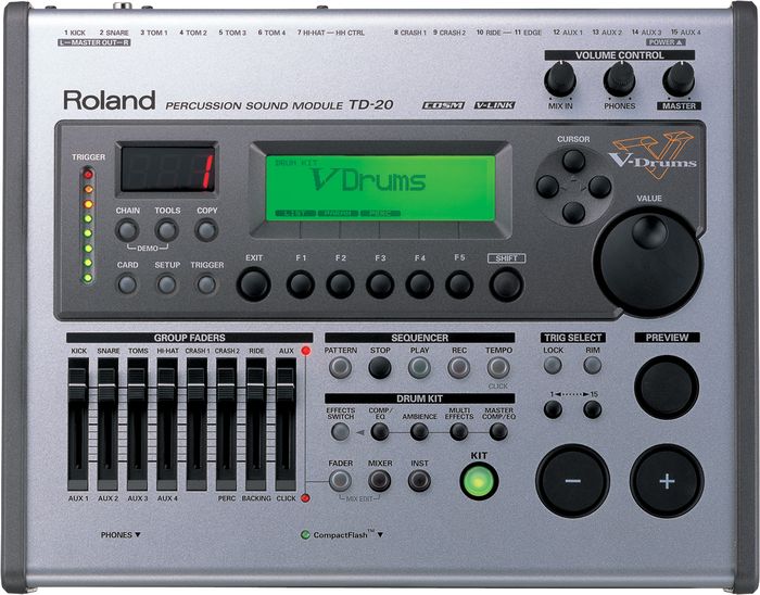 down the roland td-20 manual