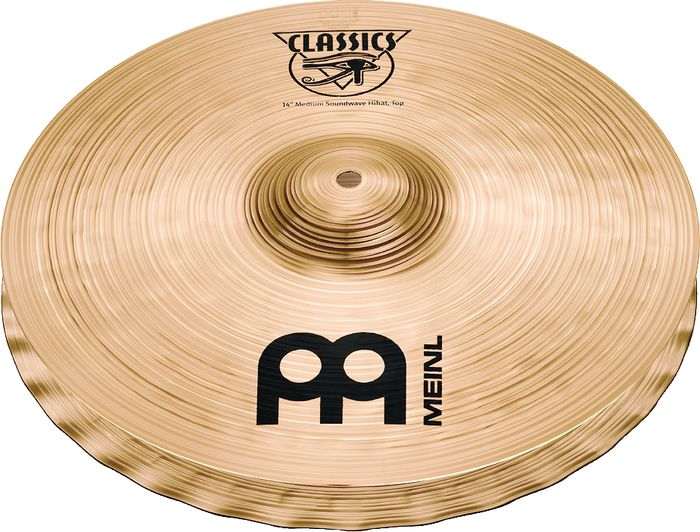 Meinl&nbsp;Classics Medium Soundwave Hi-Hat Cymbals&nbsp;&nbsp;