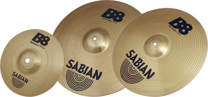 Sabian&nbsp;B8 Crash Cymbal Pack&nbsp;&nbsp;