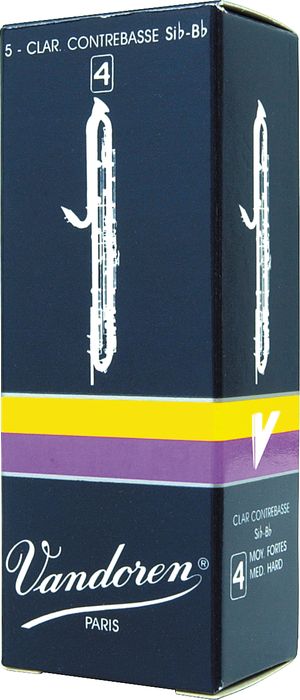 Vandoren&nbsp;Contra-Alto/Contrabass Clarinet Reeds&nbsp;Strength 3&nbsp;Box of 5