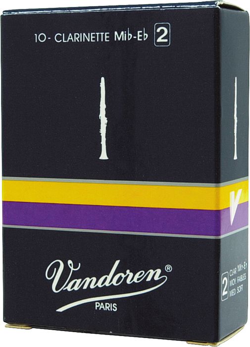 Vandoren&nbsp;Eb Clarinet Reeds&nbsp;Strength 3.5&nbsp;Box of 10
