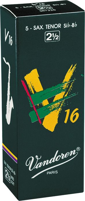 Vandoren&nbsp;Tenor Sax V16 Reeds&nbsp;Strength 1.5&nbsp;Box of 5