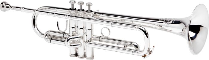 B&S&nbsp;MBX-GL Challenger II Bb Trumpet&nbsp;Silver&nbsp;Reverse Leadpipe