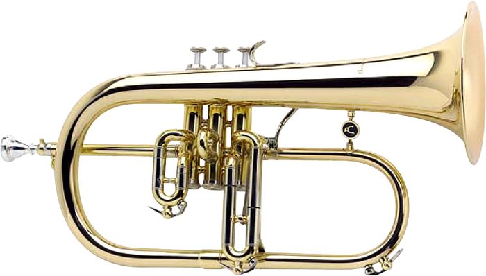 Antoine Courtois Paris Ac159r-1-0 Reference Bb Flugelhorn Lacquer Rose Brass Bell