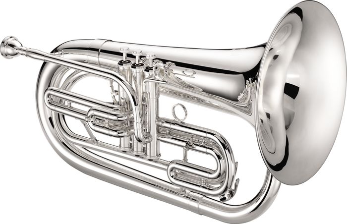 Jupiter&nbsp;5060 Quantum Series Marching Baritone&nbsp;Silver&nbsp;
