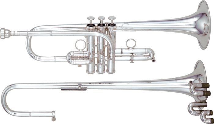 Kanstul&nbsp;1523 Series Eb / D Trumpet&nbsp;1523-2 Silver&nbsp;