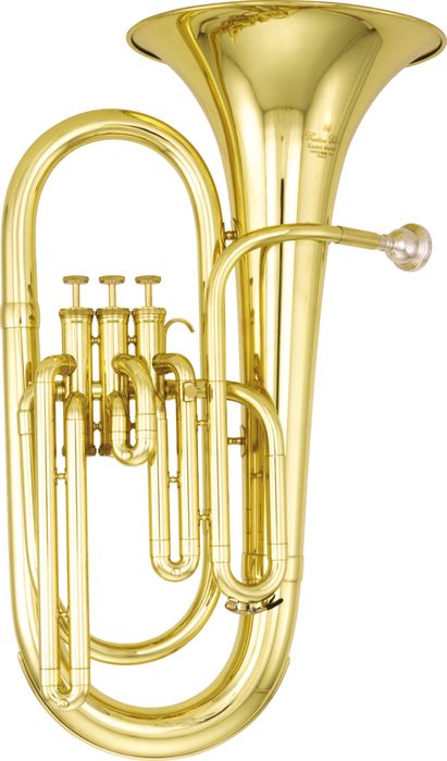 Kanstul&nbsp;390 Series 3-Valve Baritone Horn&nbsp;390-2 Silver&nbsp;