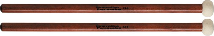 Innovative Percussion&nbsp;Concert Timpani Mallets&nbsp;Ct-6 Hard Felt, Ultra Staccato&nbsp;