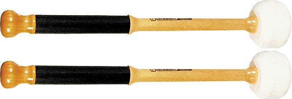 Duplex Felt Bass Drum Mallets Large (Wood Shaft)