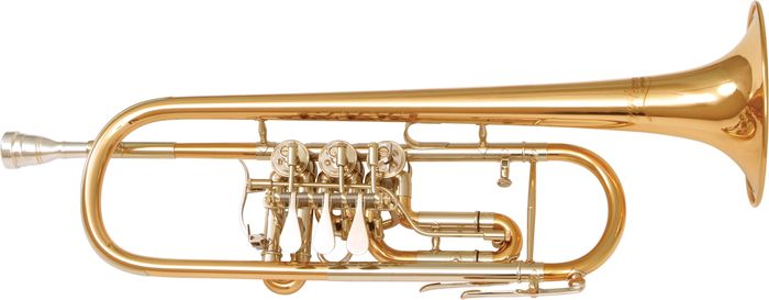 Cerveny Ctr701r Rotary Valve Bb Trumpet