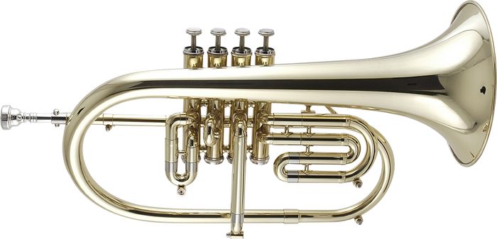 Getzen 895 And 896 Eterna Series Bb Flugelhorn 896 Lacquer 4-Valve