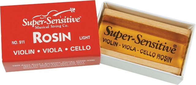 Super Sensitive&nbsp;Violin/Viola Rosin&nbsp;Light&nbsp;