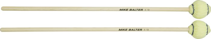 Mike Balter&nbsp;Mushroom Head Mallets&nbsp;Birch Handles Yellow Yarn&nbsp;Medium Hard