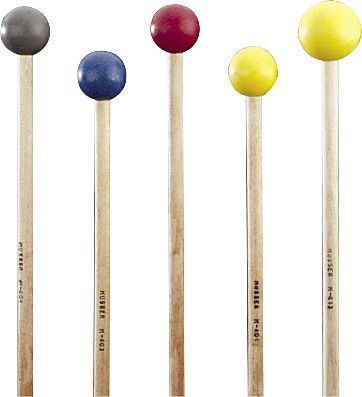 Musser&nbsp;M403 Medium Hard Blue Rubber Mallets&nbsp;&nbsp;