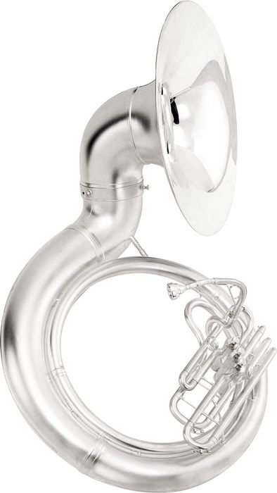 Conn 20K Series Brass BBb Sousaphone 20KSB Satin Silver Instrument Only