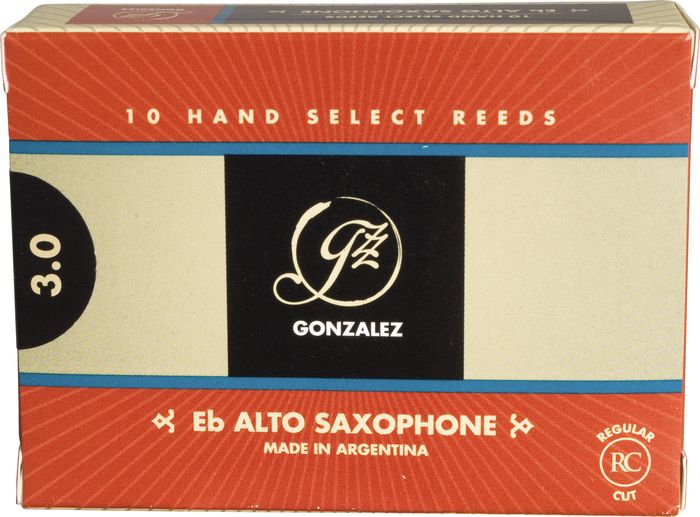 Gonzalez&nbsp;Alto Saxophone Reeds&nbsp;Strength 3&nbsp;