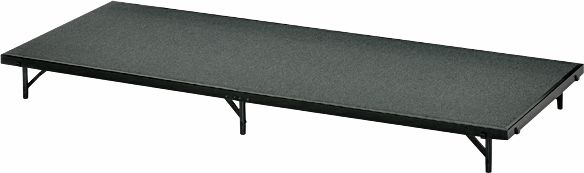 Midwest Folding Products 4X8 Single Height Portable Stage & Seated 16