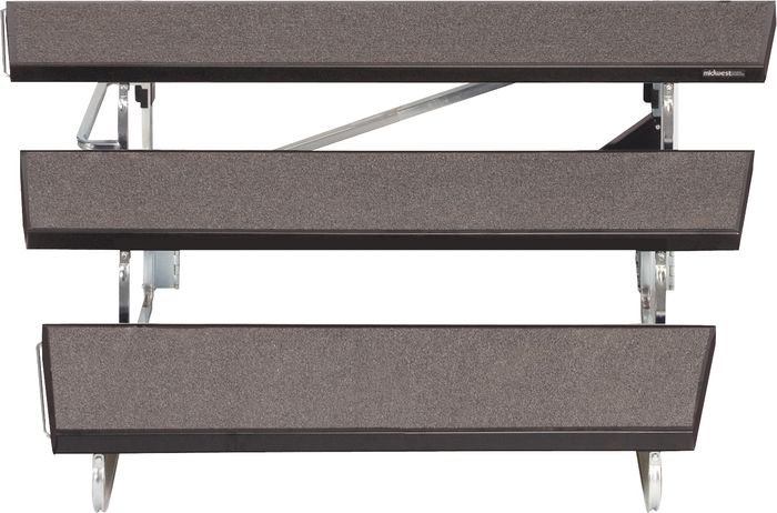 Midwest Folding Products Transfold Choral Risers 48