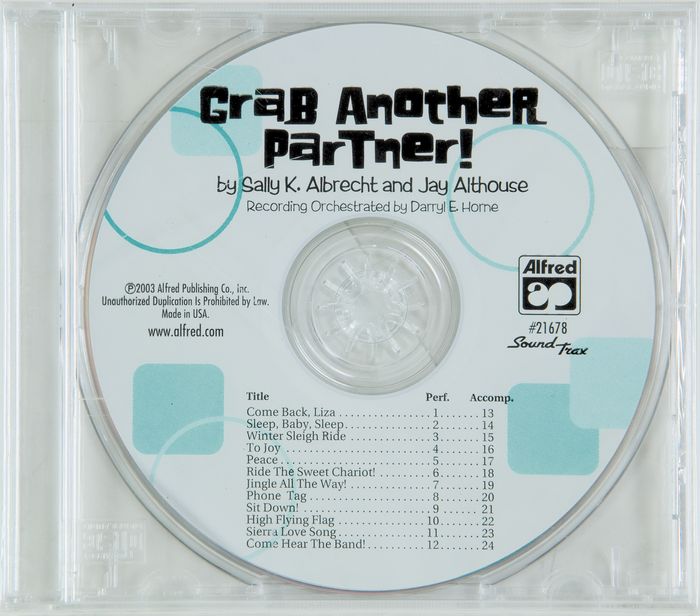 Alfred Grab Another Partner Soundtrax Cd