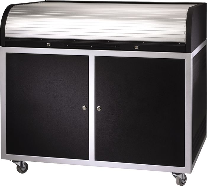 Raxxess&nbsp;ERT-ST Steel Roll Top Desk&nbsp;&nbsp;