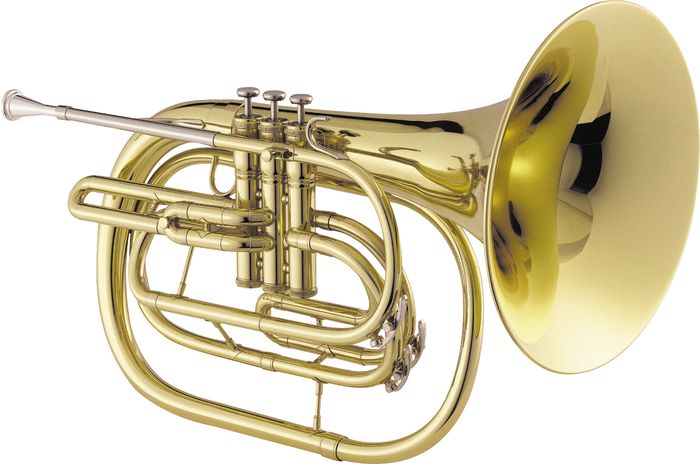 Jupiter&nbsp;550 Series Marching Bb French Horn&nbsp;550L Lacquer&nbsp;