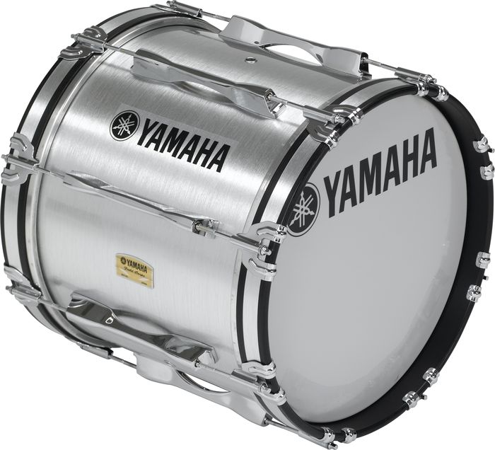 Yamaha&nbsp;18x14 8200 Series Field Corp Series Bass Drum&nbsp;Silky Silver 18x14&nbsp;