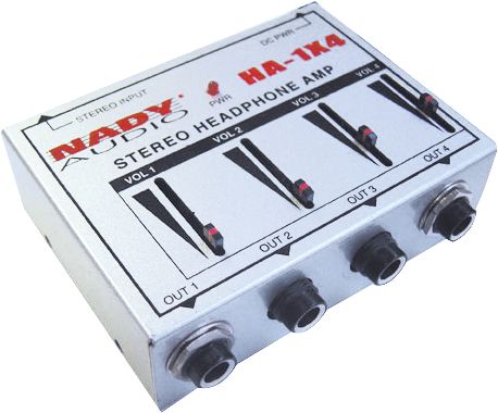 Nady Ha-1X4 4-Channel Headphone Amp