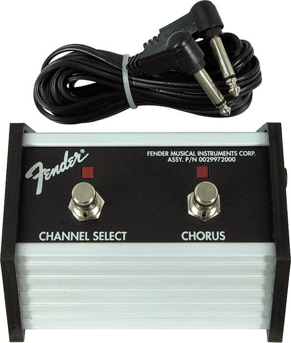 Fender&nbsp;2-Button Channel/Chorus Footswitch&nbsp;&nbsp;