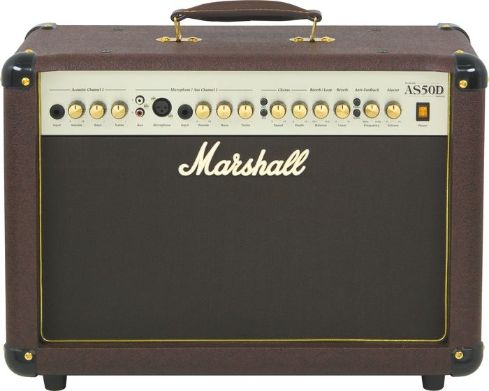 Marshall As50d 50W 2X8 Acoustic Guitar Combo Amp