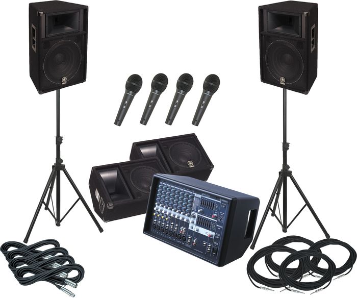 Yamaha&nbsp;Yamaha EMX512SC / S115V PA Package with Monitors&nbsp;&nbsp;